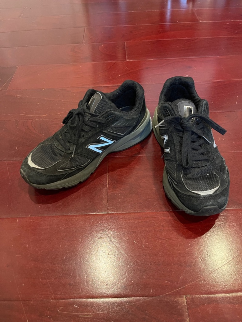 New Balance 990 Black Athletic Sneakers size 9